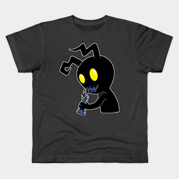 Heartless Ate it... Kids T-Shirt by SalwaSAlQattan